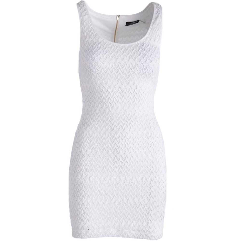 Guess white “Maria” cocktail Dress